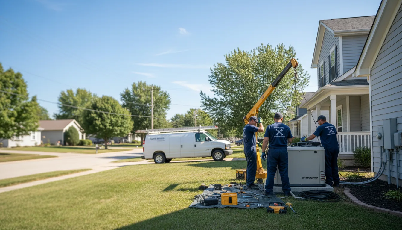 Generator Installation in Rienzi, MS near me